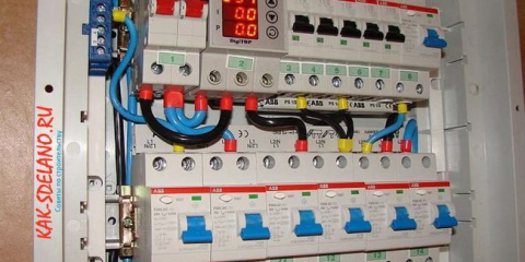 Как да съберете електрически щит + схеми за връзка